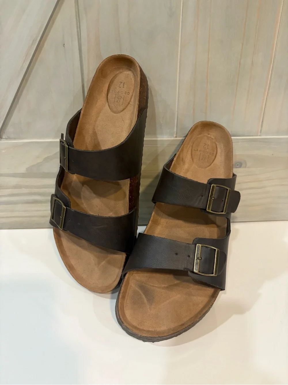 George Men’s Brown Sandals